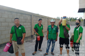 vụ vệ sinh công trình